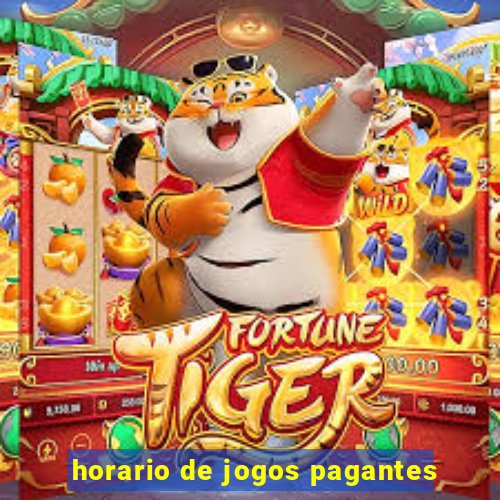 horario de jogos pagantes